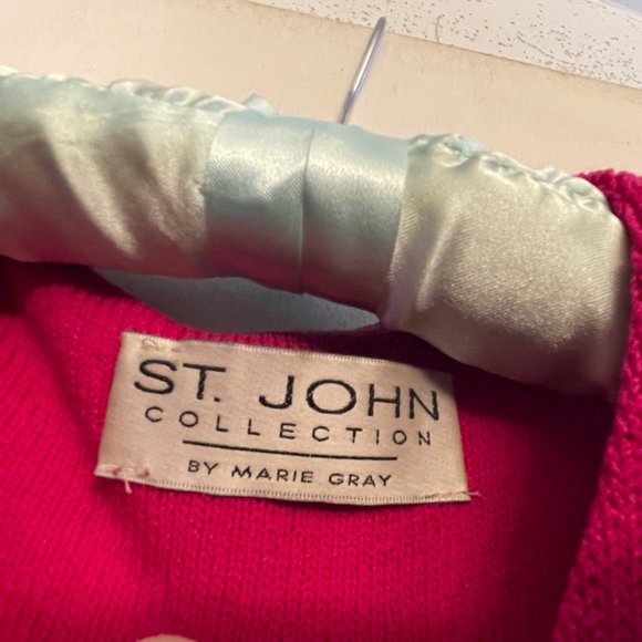 St John Jacket - Bright Pink, Gold Accents - Picture 2 of 9